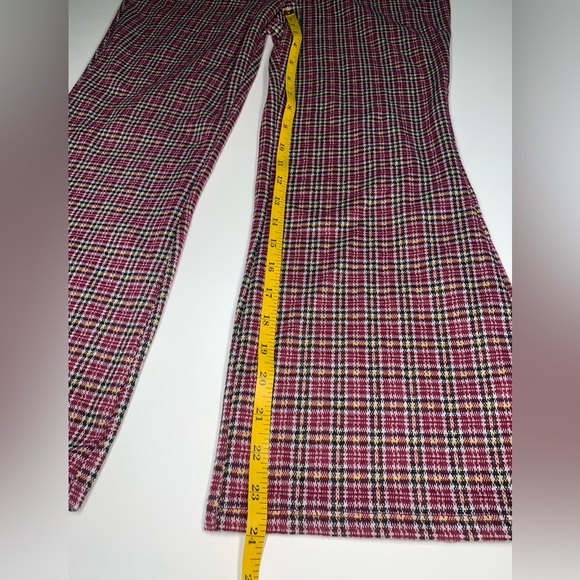 Plaid Jumpsuit Wild Fable Wide Leg Cropped Jumpsuit for Fall - Picture 4 of 11